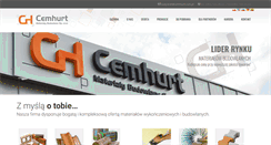 Desktop Screenshot of cemhurt.com.pl
